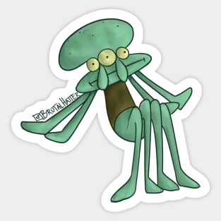 That strange squid Sticker